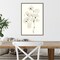 Summer Cotton IV by Chris Paschke 16-in. W x 23-in. H. Canvas Wall Art Print Framed in Grey